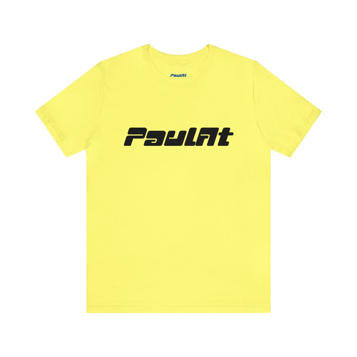 PaulAt Black Logo Unisex T-Shirt