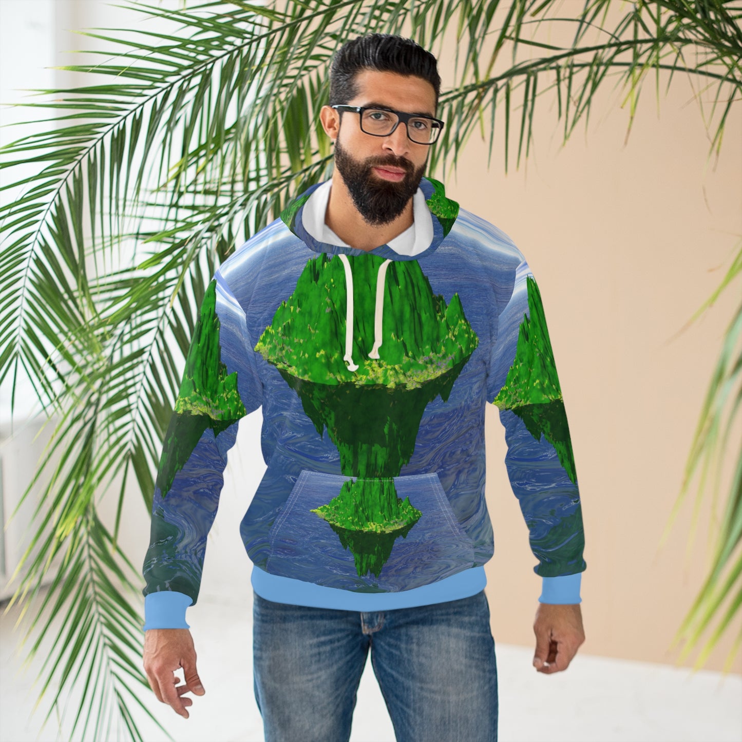 The Floating Island Unisex Pullover Hoodie