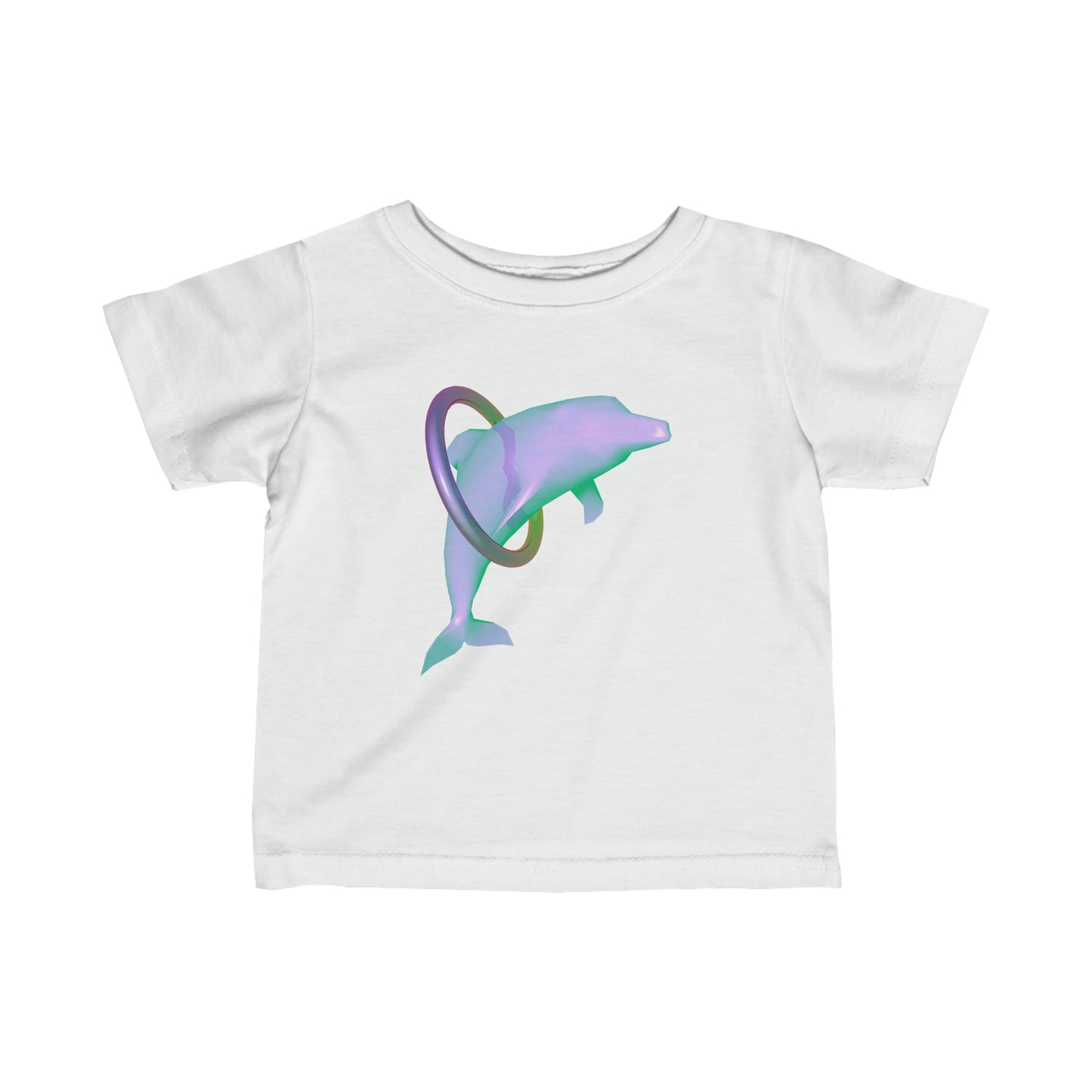 Seapunk Dolphin Infant T-Shirt