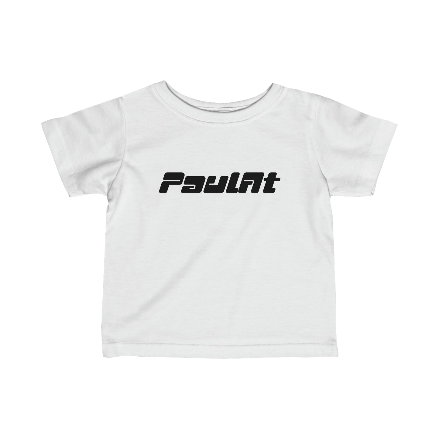PaulAt Black Logo Infant T-Shirt
