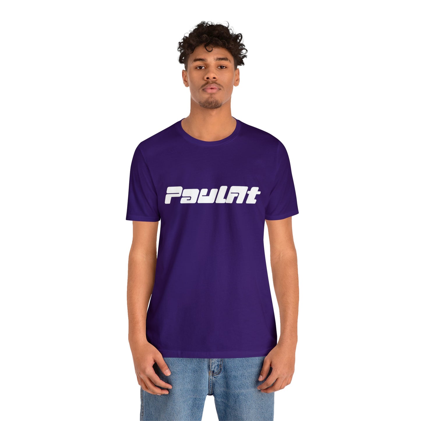 PaulAt White Logo Unisex T-Shirt