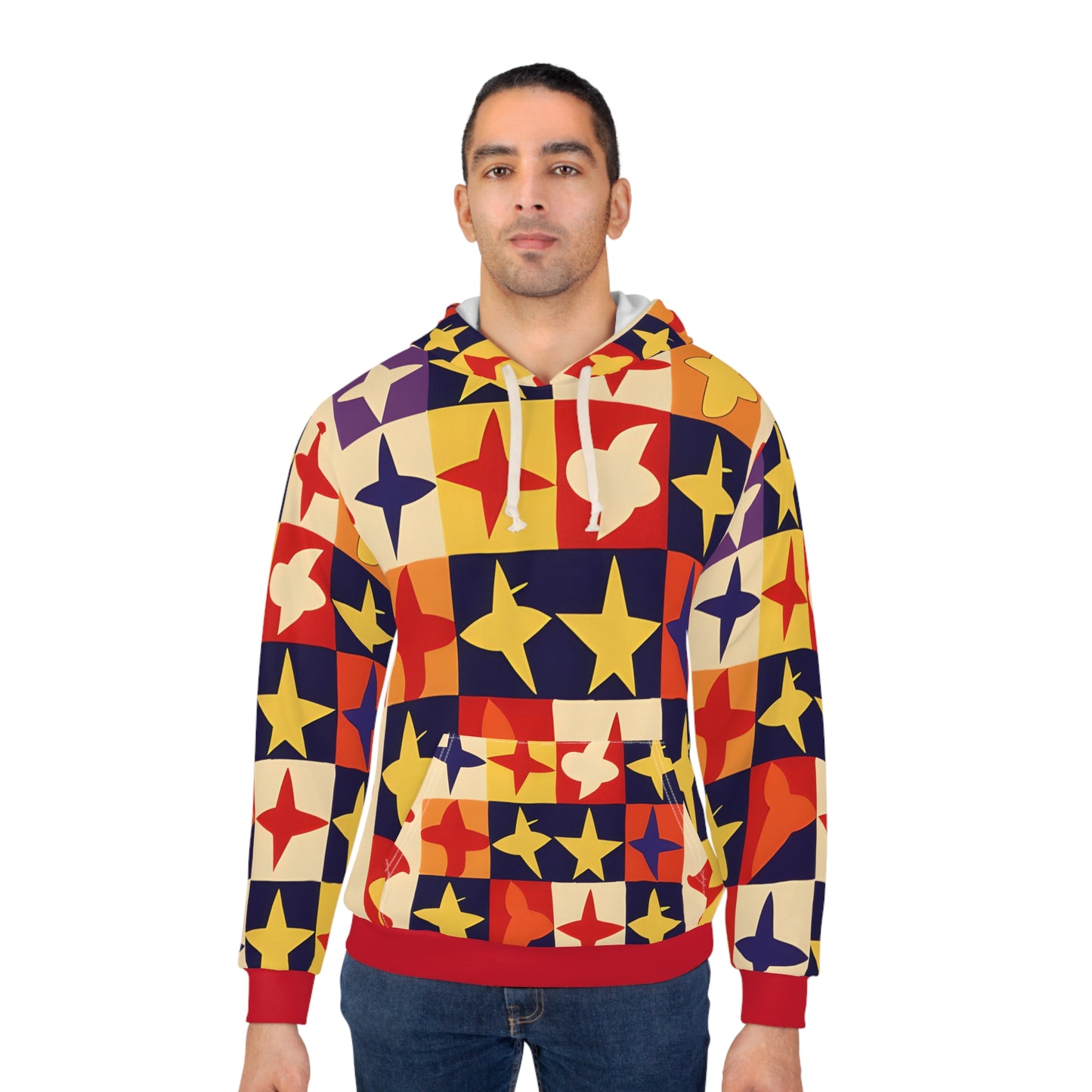 Scattered 90's 3 Unisex Pullover Hoodie