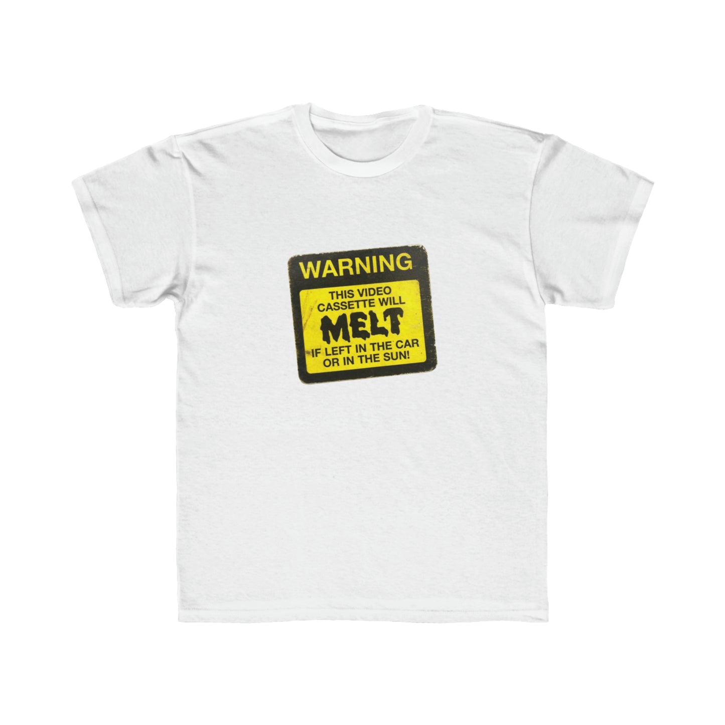 Warning Melt Kids T-Shirt