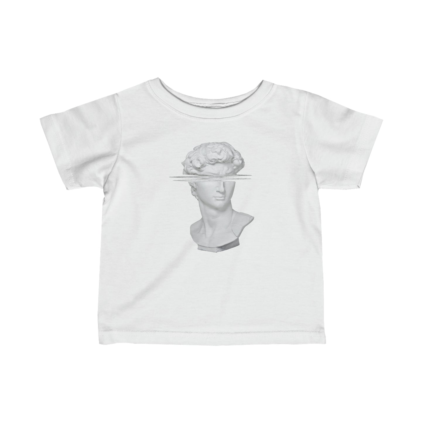 David Glitched Infant T-Shirt
