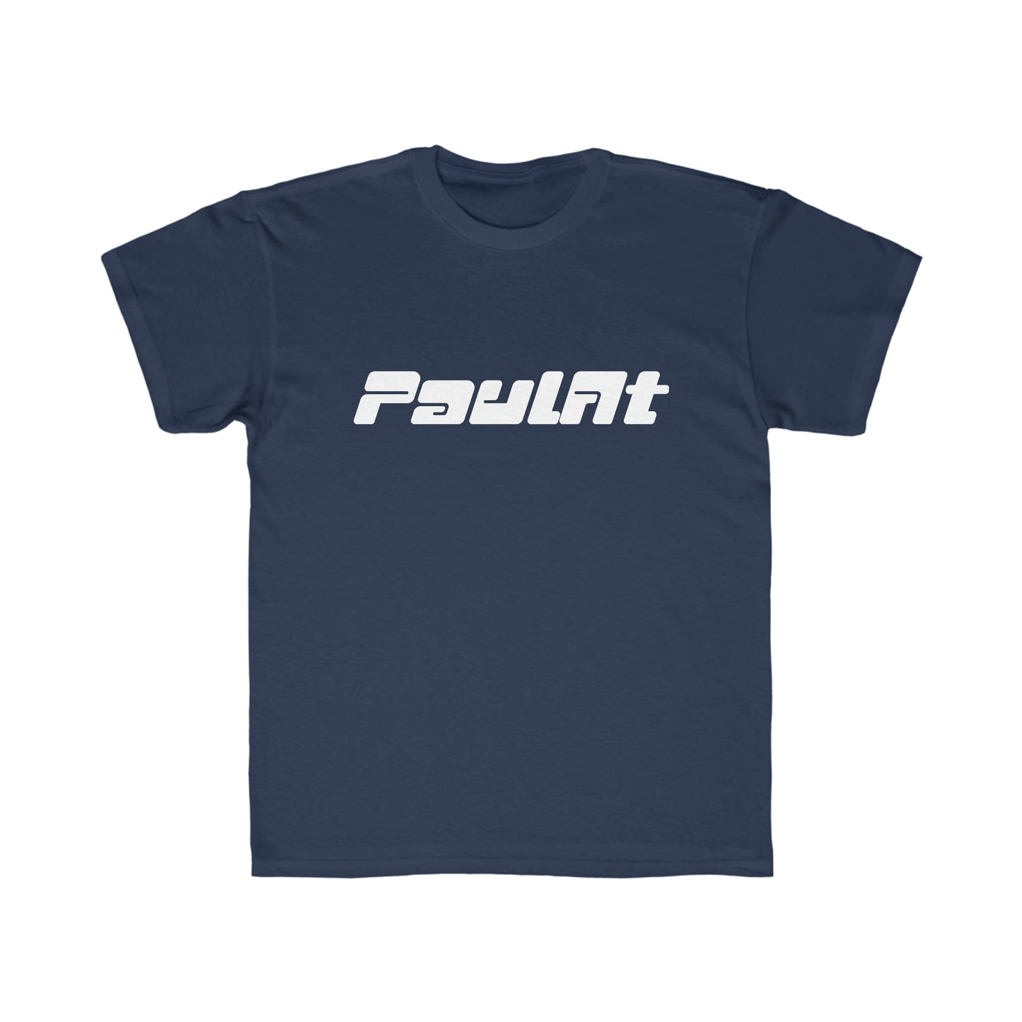 PaulAt White Logo Kids T-Shirt
