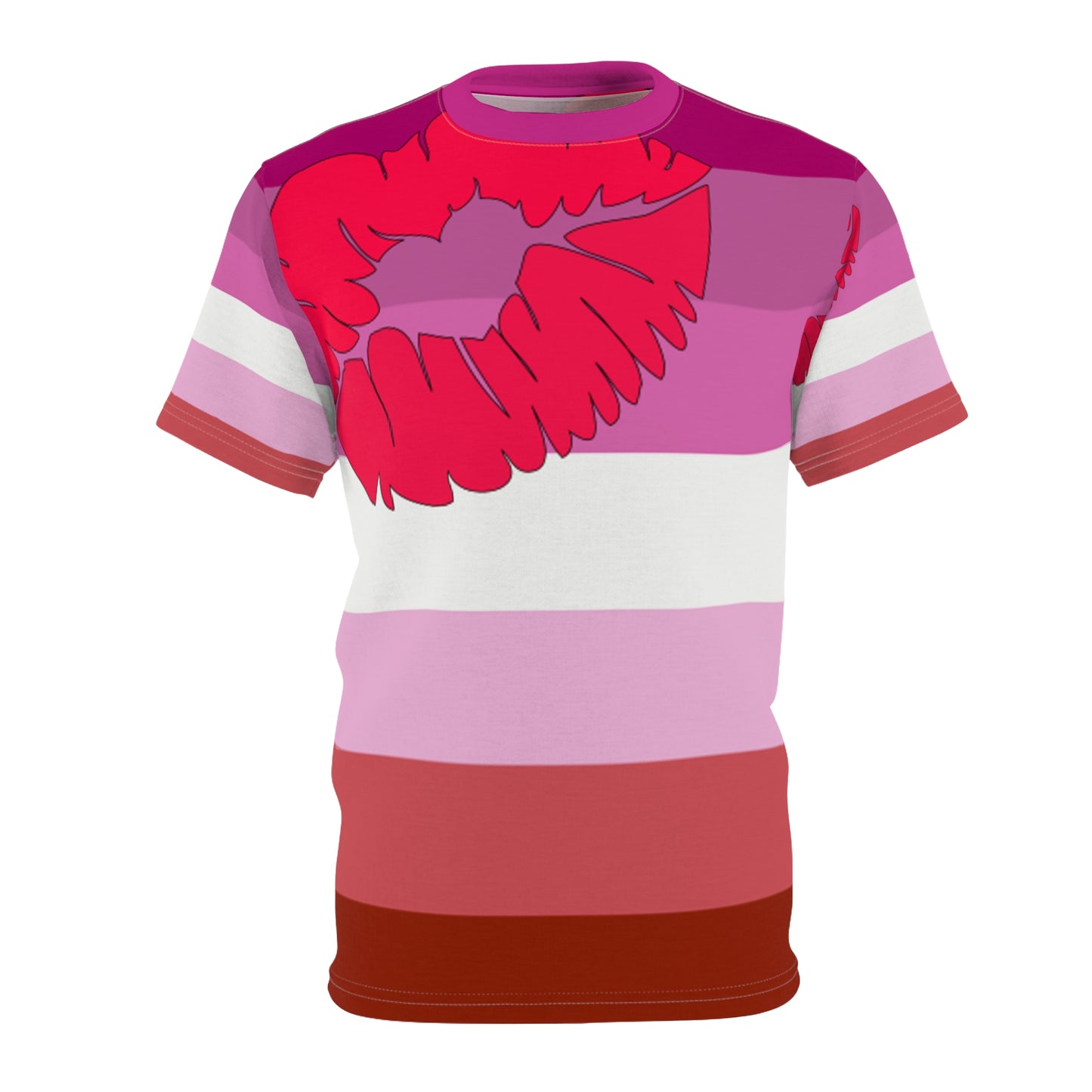 Lipstick Lesbian Pride Unisex T-Shirt