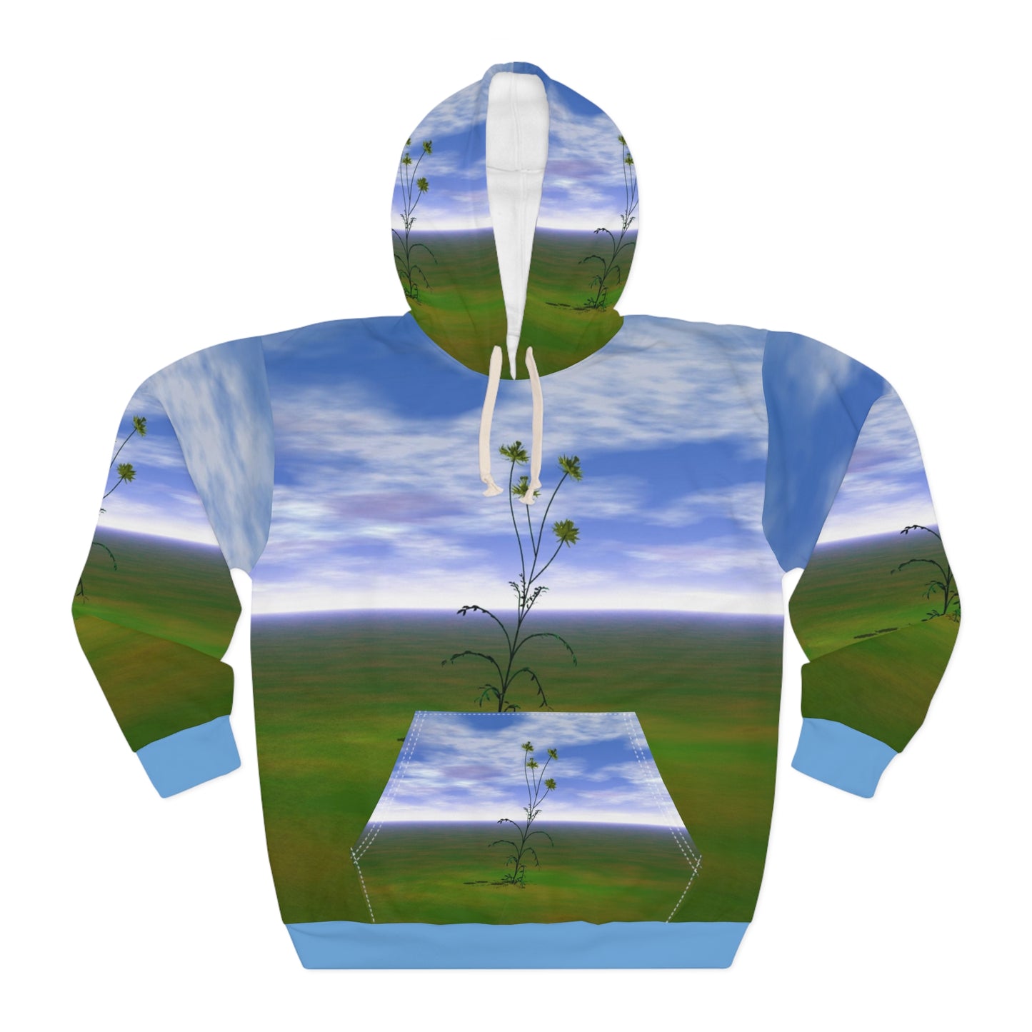 Flowers Of The Plains Unisex Pullover Hoodie