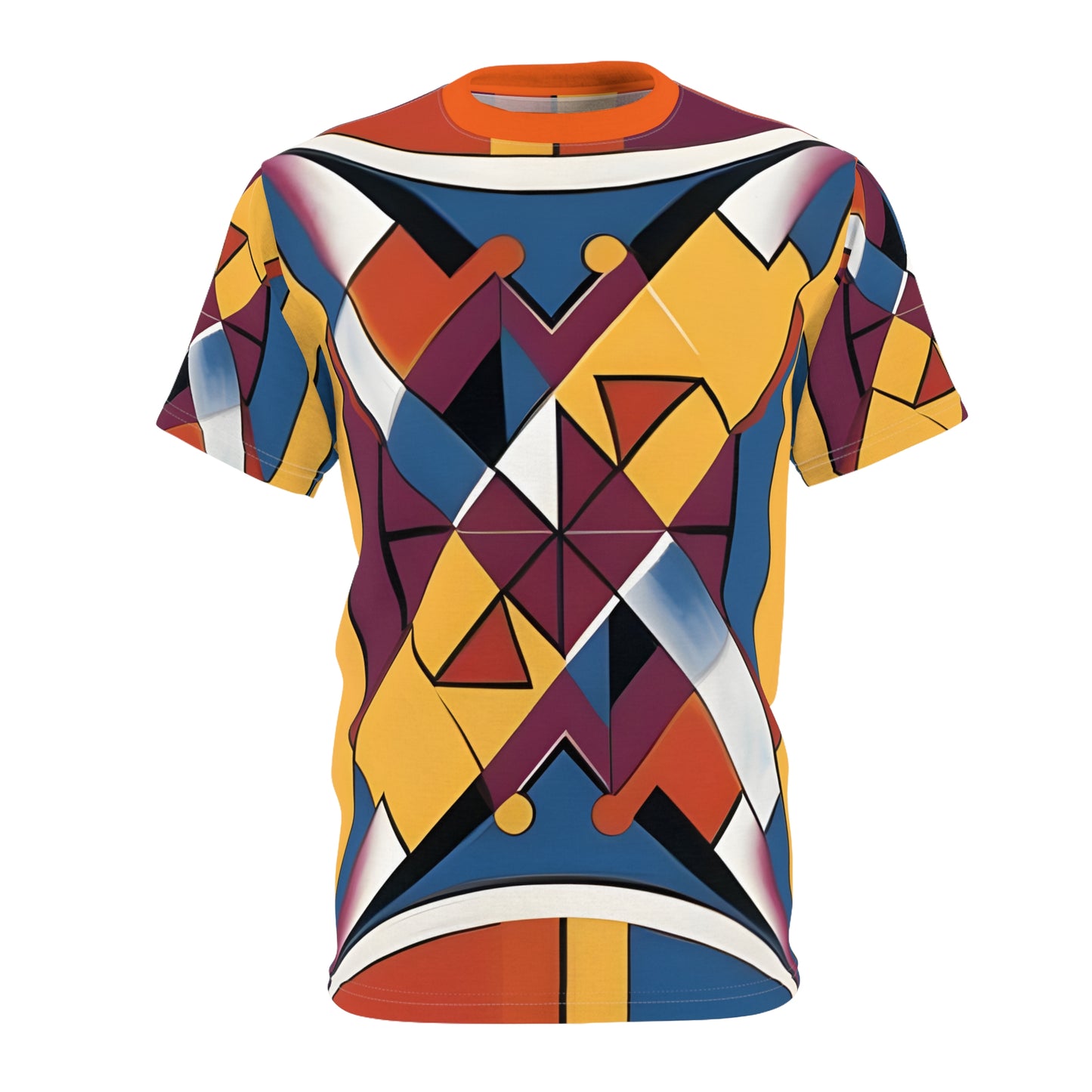 Global Village Coffeehouse Pattern 5 Unisex T-Shirt