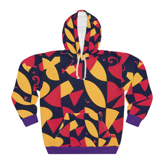 Scattered 90's Unisex Pullover Hoodie