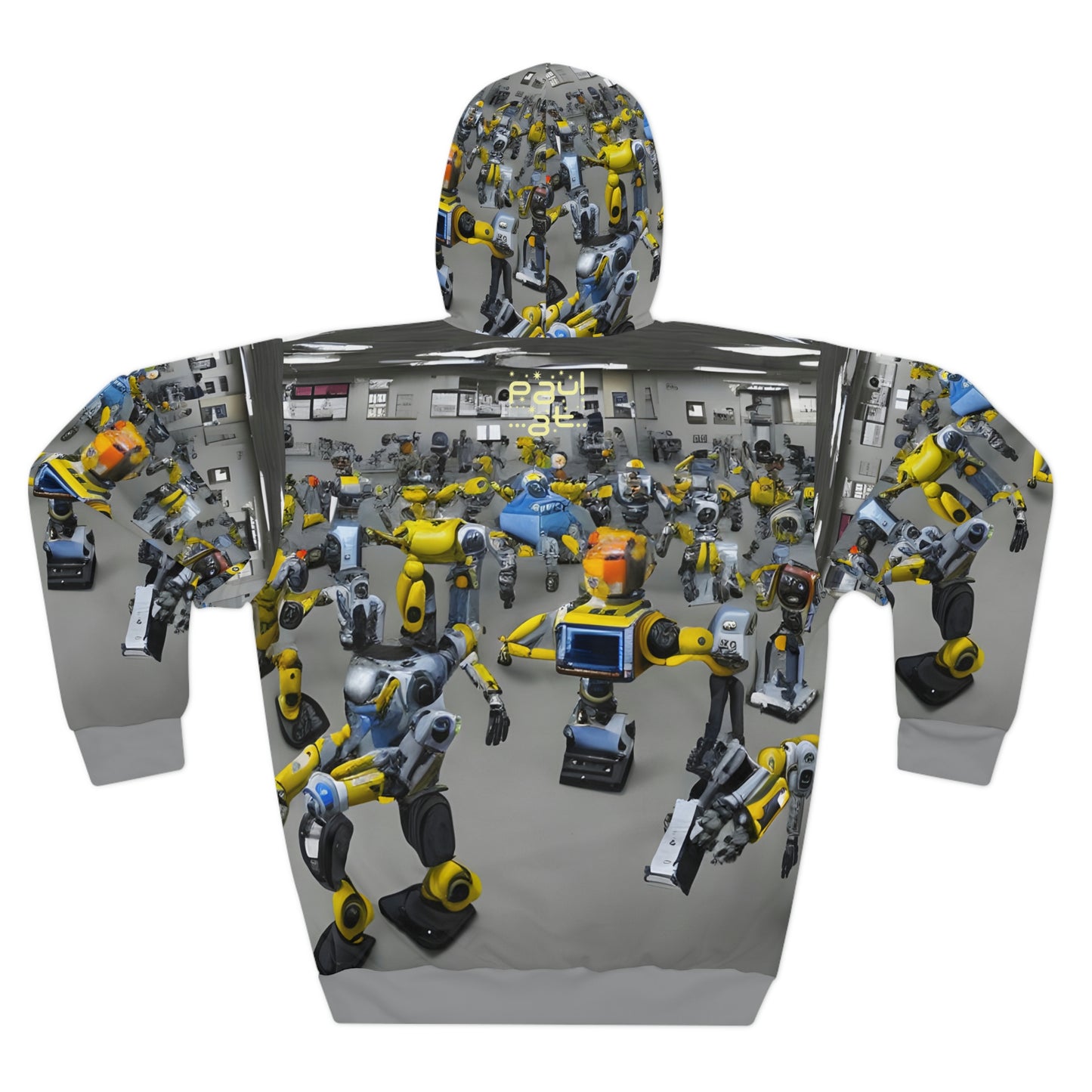 Robot School Unisex Pullover Hoodie