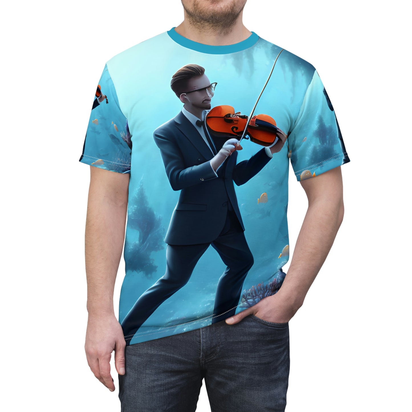Underwater Violin Unisex T-Shirt