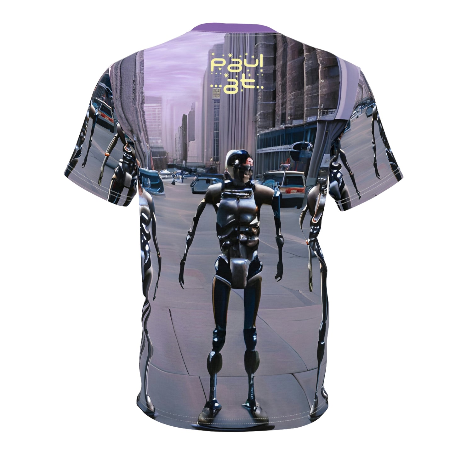 Cyborg Pedestrians Unisex T-Shirt