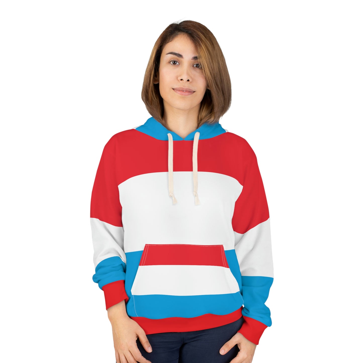 Luxembourg Unisex Pullover Hoodie