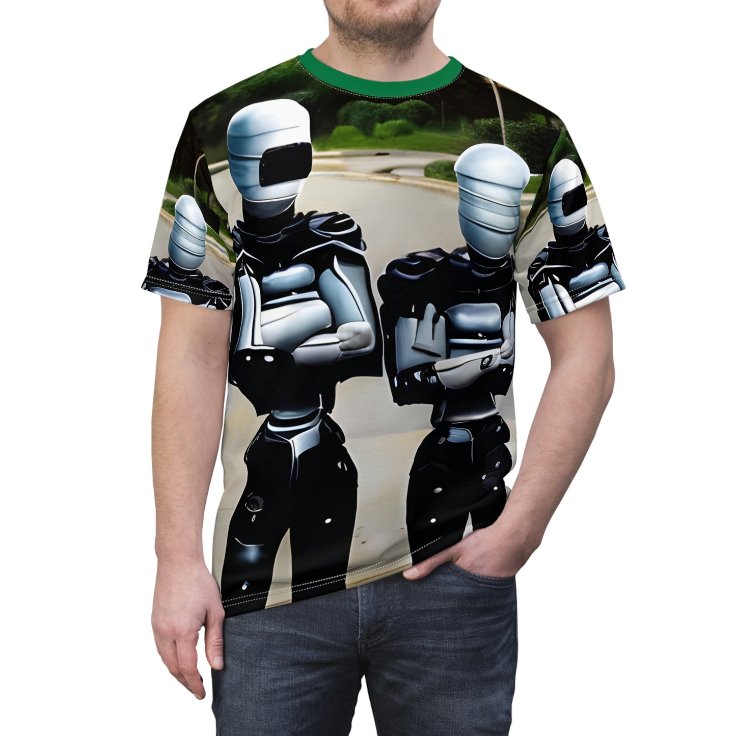 Cyborg Neighbors Unisex T-Shirt